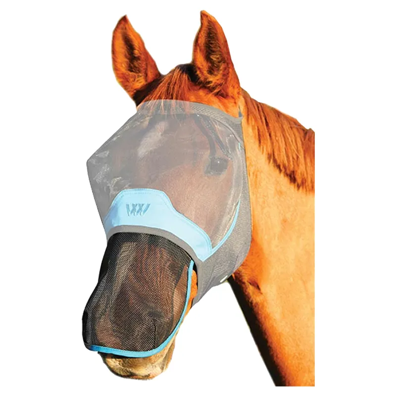 Woof Wear UV Nose Protector - Black/Turquoise